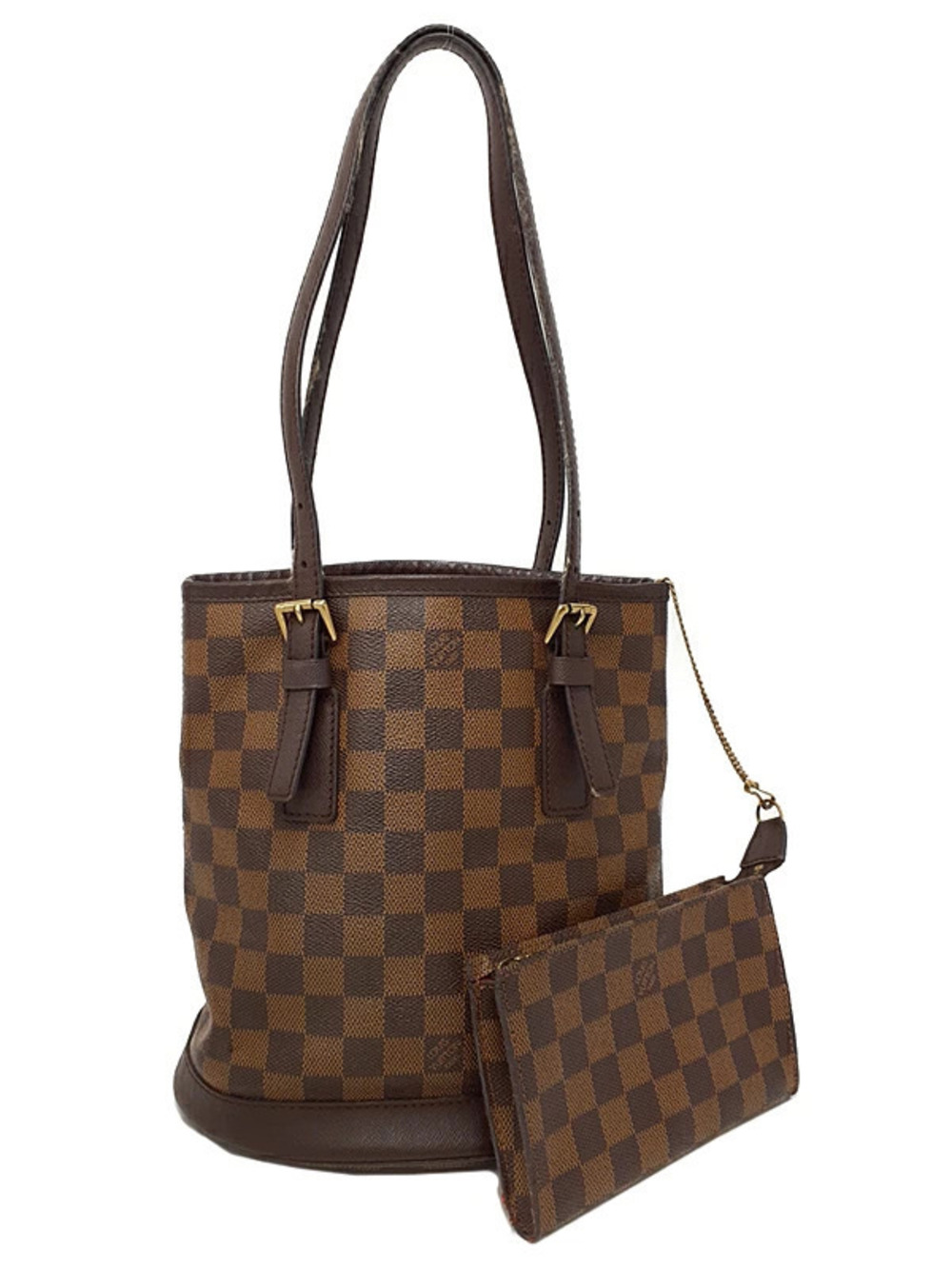 Louis Vuitton Damier Mare Bucket Shoulder Bag